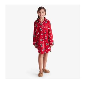 The Company Store Girls Flannel Nightshirt Size 10